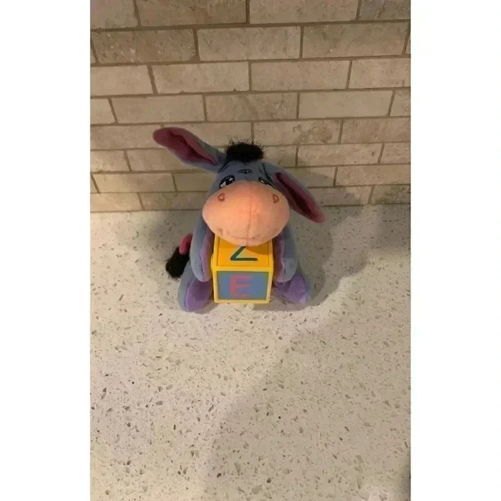 Fisher Price Eeyore Plush Winnie the Pooh Toy 2005‎ - Alphabet Buddy - B19